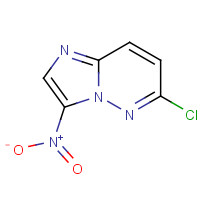 18087-76-8 6-Chloro-3-nitroimidazo[1,2-b]pyridazine chemical structure