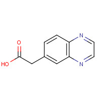 473932-16-0 Quinoxaline-6-acetic acid chemical structure