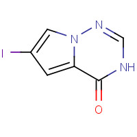 1201784-97-5 6-Iodopyrrolo[2,1-f][1,2,4]triazin-4(1H)-one chemical structure