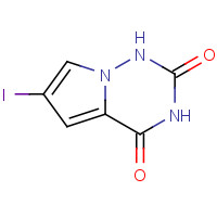 1313738-99-6 6-Iodopyrrolo[2,1-f][1,2,4]triazine-2,4-dione chemical structure