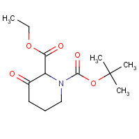 1245782-62-0 1-tert-Butyl 2-ethyl 3-oxopiperidine-1,2-dicarboxylate chemical structure