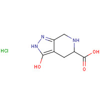 1313739-01-3 3-Hydroxy-4,5,6,7-tetrahydro-2H-pyrazolo-[3,4-c]pyridine-5-carboxylic acid hydrochloride chemical structure