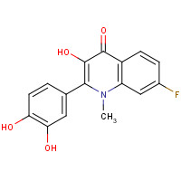 1313739-02-4 2-(3,4-Dihydroxyphenyl)-7-fluoro-3-hydroxy-1-methylquinolin-4(1H)-one chemical structure
