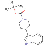 155302-28-6 tert-Butyl 4-(1H-indol-3-yl)-piperidine-1-carboxylate chemical structure