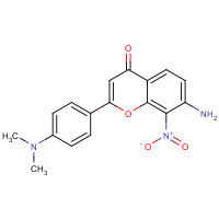 1258637-96-5 7-Amino-2-(4-(dimethylamino)phenyl)-8-nitro-4H-chromen-4-one chemical structure