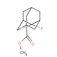 1313739-04-6 4,4-Difluoroadamantane-1-carboxylic acid methyl ester chemical structure
