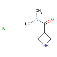 927390-60-1 N,N-Dimethylazetidine-3-carboxamide hydrochloride chemical structure