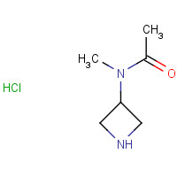 935668-15-8 N-(Azetidin-3-yl)-N-methylacetamide hydrochloride chemical structure