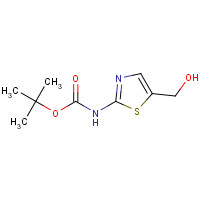 1001419-37-9 tert-Butyl 5-(Hydroxymethyl)thiazol-2-ylcarbamate chemical structure