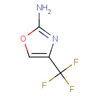 35629-71-1 2-Amino-4-trifluoromethyloxazole chemical structure