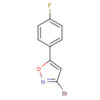 903130-97-2 3-Bromo-5-(4-fluorophenyl)isoxazole chemical structure