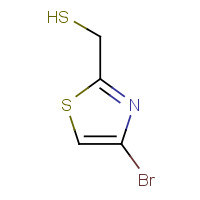 204513-62-2 4-Bromo-2-(thiomethyl)thiazole chemical structure