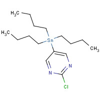 155191-68-7 2-Chloro-5-(tributylstannyl)pyrimidine chemical structure