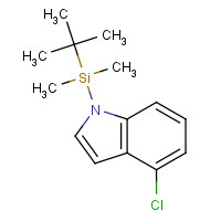 412048-45-4 4-Chloro-N-(tert-butyldimethylsilyl)indole chemical structure