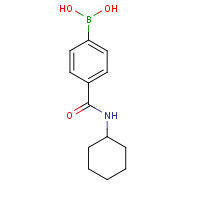 762262-07-7 4-Cyclohexylaminocarbonylphenylboronic acid chemical structure