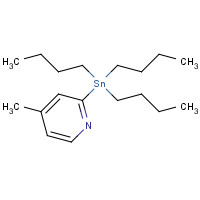 301652-23-3 4-Methyl-2-(tributylstannyl)pyridine chemical structure