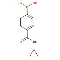 515140-26-8 4-Cyclopropylaminocarbonylphenylboronic acid chemical structure