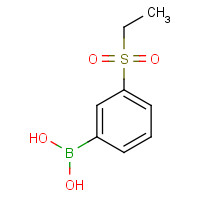 845870-47-5 3-Ethylsulfonylphenylboronic acid chemical structure