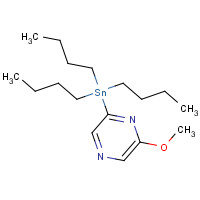 1105511-66-7 2-Methoxy-6-(tributylstannyl)pyrazine chemical structure