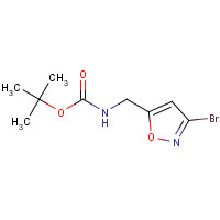 903131-45-3 3-Bromo-5-(N-Boc)aminomethylisoxazole chemical structure