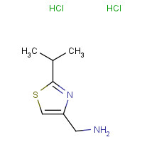 1171981-10-4 4-(Aminomethyl)-2-isopropylthiazole dihydrochloride chemical structure