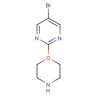 84539-22-0 5-Bromo-2-morpholin-1-yl-pyrimidine chemical structure