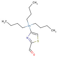 231278-14-1 2-Formyl-4-(tributylstannyl)thiazole chemical structure