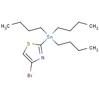 173978-98-8 4-Bromo-2-(tributylstannyl)thiazole chemical structure