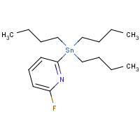 1025744-38-0 6-Fluoro-2-(tributylstannyl)pyridine chemical structure