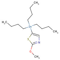 1025744-42-6 2-Methoxy-5-(tributylstannyl)thiazole chemical structure