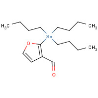 130056-68-7 3-Formyl-2-(tributylstannyl)furan chemical structure