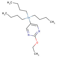 1025746-10-4 2-Ethoxy-5-(tributylstannyl)pyrimidine chemical structure