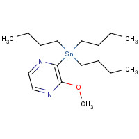 1105511-65-6 2-Methoxy-3-(tributylstannyl)pyrazine chemical structure
