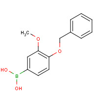 243990-53-6 4-Benzyloxoy-3-methoxyphenylboronic acid chemical structure