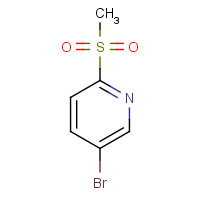 98626-95-0 5-Bromo-2-methylsulphonylpyridine chemical structure