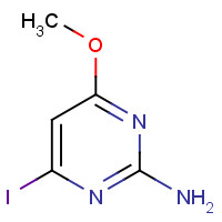 100594-13-6 2-Amino-4-iodo-6-methoxypyrimidine chemical structure