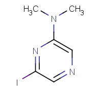 125060-66-4 2-(N,N-Dimethylamino)-6-iodopyrazine chemical structure