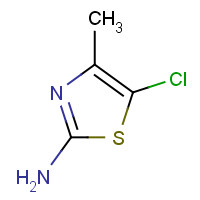 5316-76-7 2-Amino-5-chloro-4-methylthiazole chemical structure