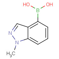 1001907-60-3 1-Methyl-1H-indazole-4-boronic acid chemical structure