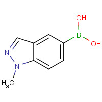 590418-08-9 1-Methyl-1H-indazole-5-boronic acid chemical structure