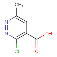 914637-40-4 3-Chloro-6-methylpyridazine-4-carboxylic acid chemical structure