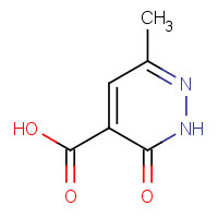 74557-73-6 6-Methyl-3-oxo-2,3-dihydropyridazine-4-carboxylic acid chemical structure