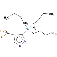 790661-62-0 4-(Trifluoromethyl)-5-(tributylstannyl)pyrazole chemical structure