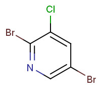 160599-70-2 2,5-Dibromo-3-chloropyridine chemical structure