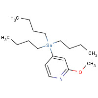 1204580-72-2 2-Methoxy-4-(tributylstannyl)pyridine chemical structure