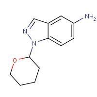 478832-10-9 5-Amino-1-(tetrahydropyranyl)-1H-indazole chemical structure