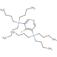 1204580-75-5 4-Fluoro-3,5-bis(tributylstannyl)pyridine chemical structure