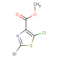 1053655-63-2 Methyl 2-bromo-5-chlorothiazole-4-carboxylate chemical structure