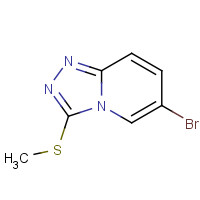 941294-56-0 6-Bromo-3-(methylthio)-[1,2,4]triazolo[4,3-a]pyridine chemical structure
