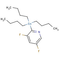 765917-25-7 3,5-Difluoro-2-tributylstannylpyridine chemical structure